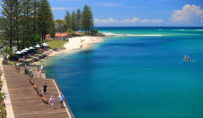 نزل Caloundra Backpackers المظهر الخارجي الصورة